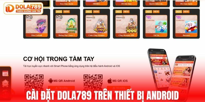 Cách thiết lập DOLA789 trên thiết bị Android