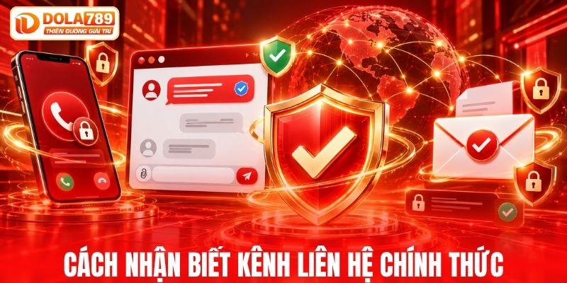 Nhận biết kênh liên hệ DOLA789 chính thức