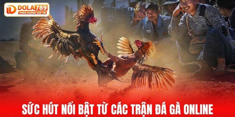 Sức hút nổi bật từ các trận đá gà online